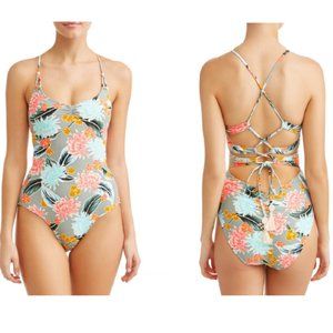 FINAL SALE No Boundaries One Piece Swimwear - L